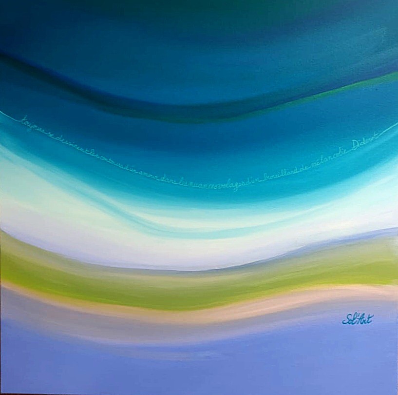 Diderot, abstrait coloré - Sol'Art