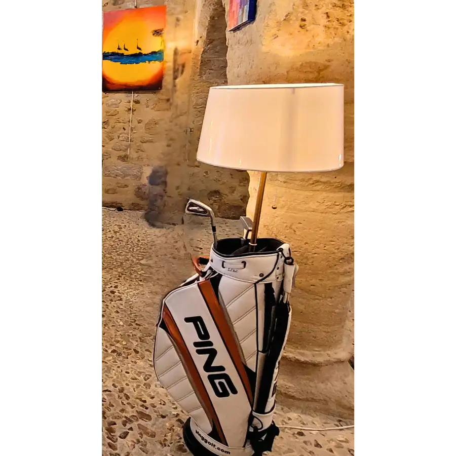 Golf'Or– Lampe artisanale | Sol’Art