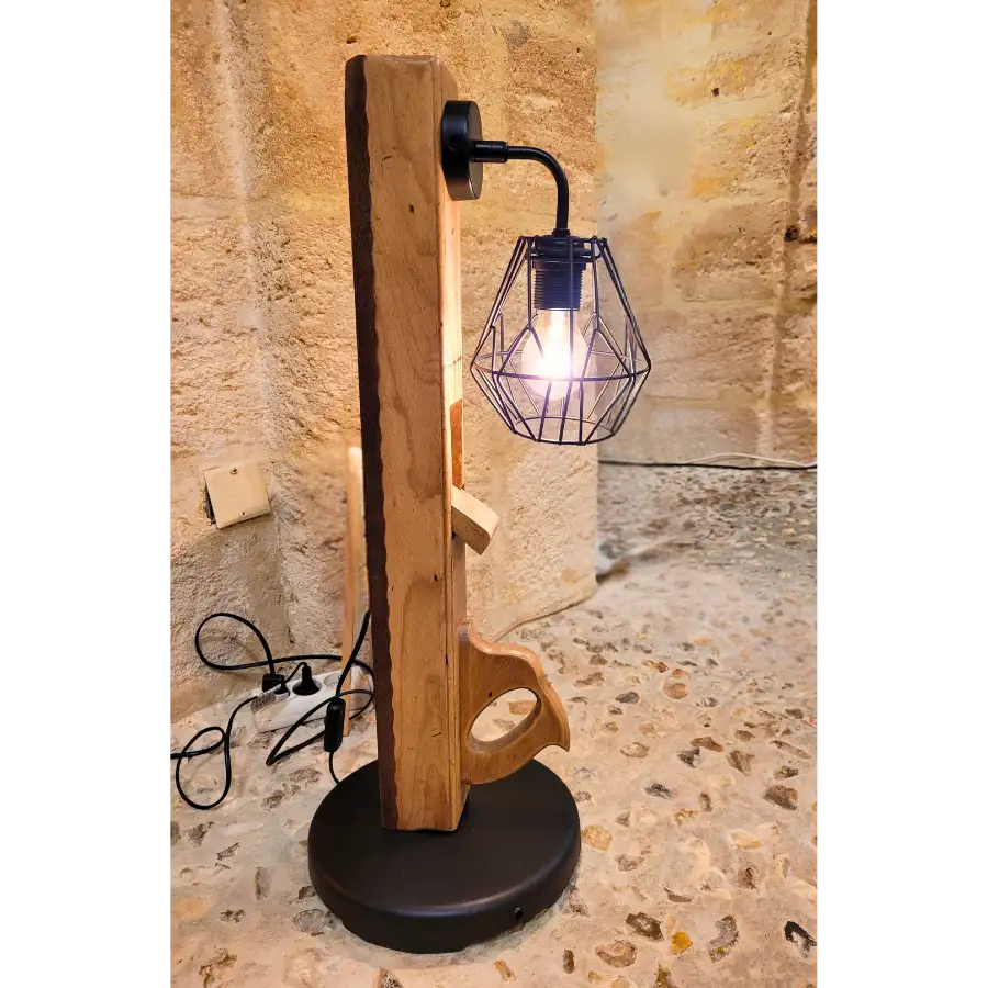 Chant du Rabot – Lampe artisanale | Sol’Art