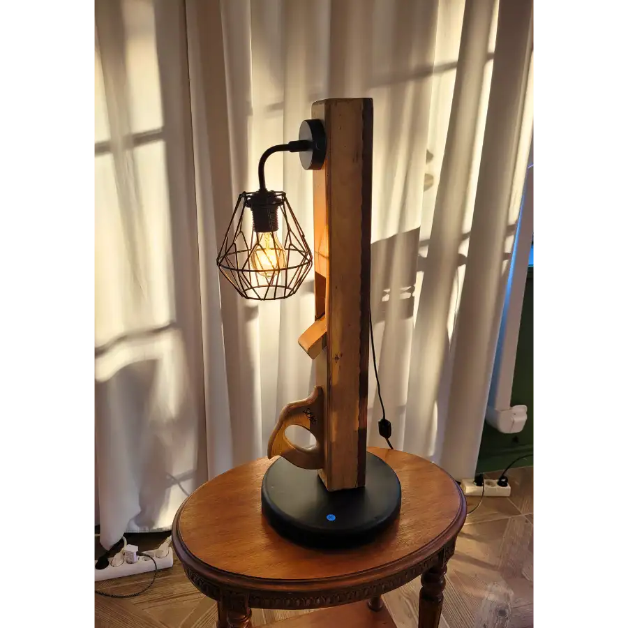 Chant du Rabot – Lampe artisanale | Sol’Art