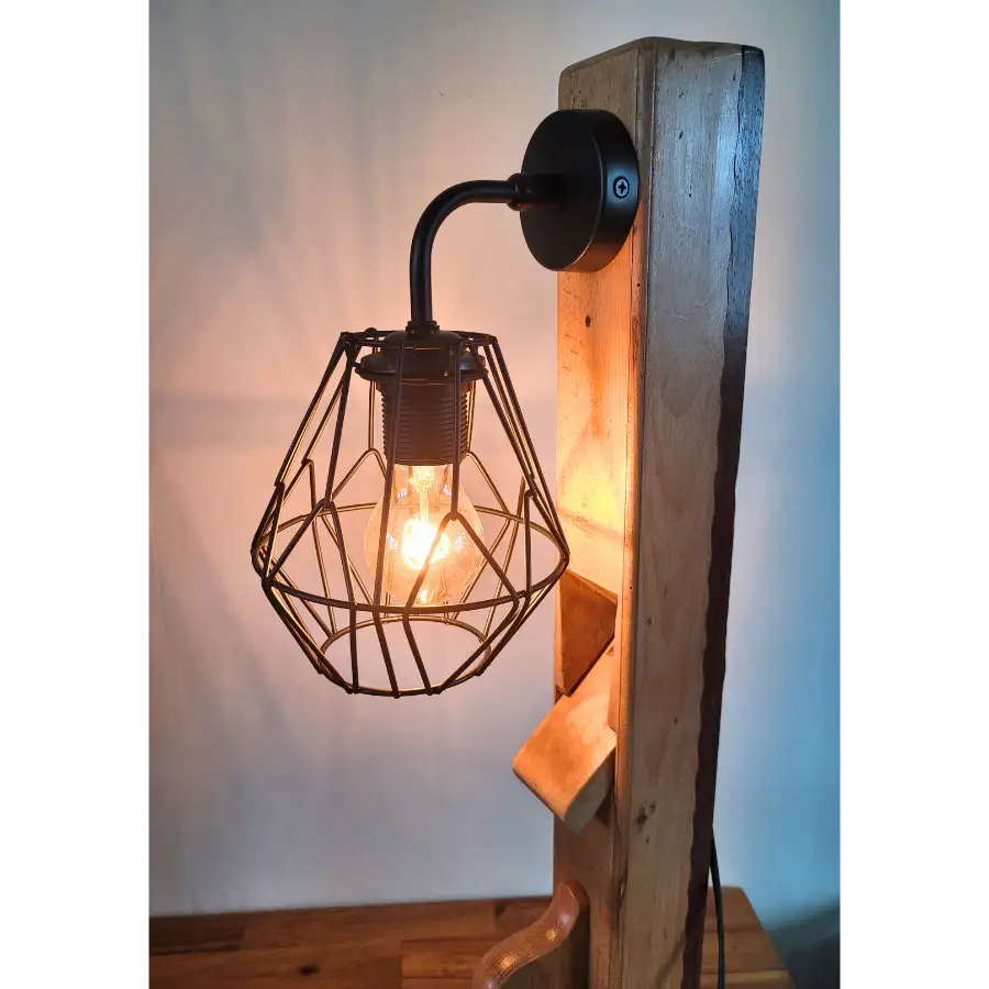 Chant du Rabot – Lampe artisanale | Sol’Art