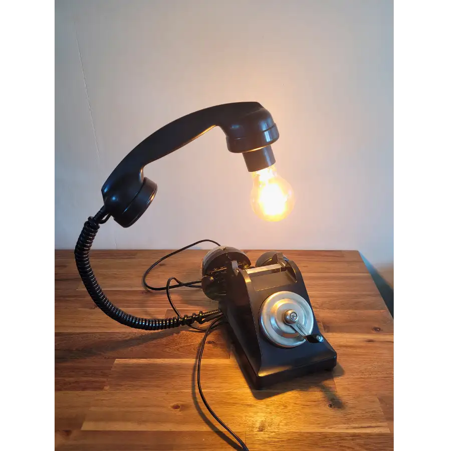 Tourn'O'Phone – Lampe artisanale | Sol’Art
