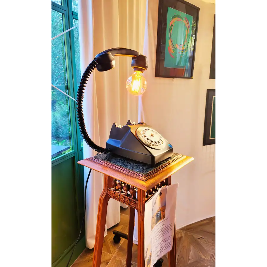 Tourn'O'Phone – Lampe artisanale | Sol’Art