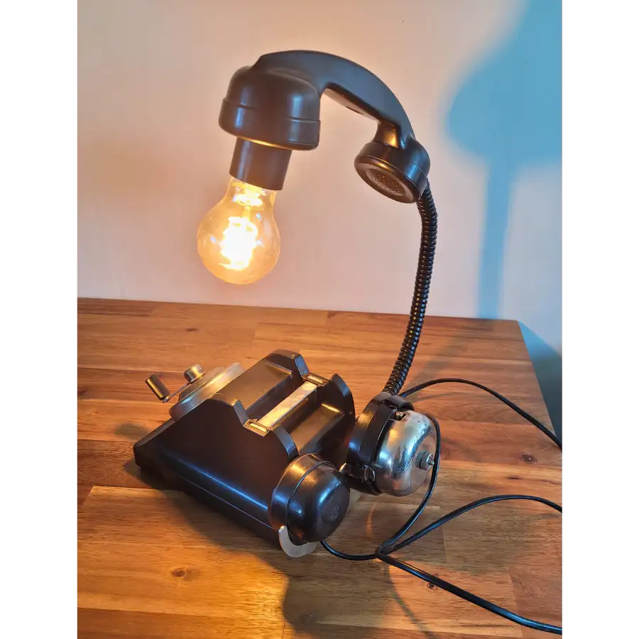 Tourn'O'Phone – Lampe artisanale | Sol’Art