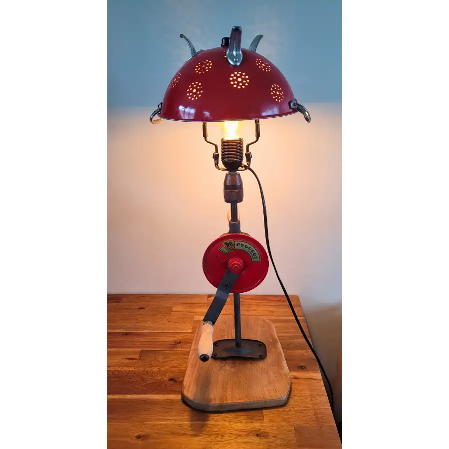 Percée de Lumière – Lampe artisanale | Sol’Art