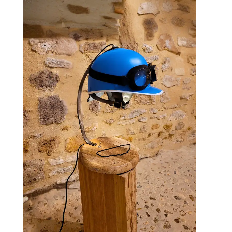 La 25ème heure, Edition Ickx– Lampe artisanale | Sol’Art