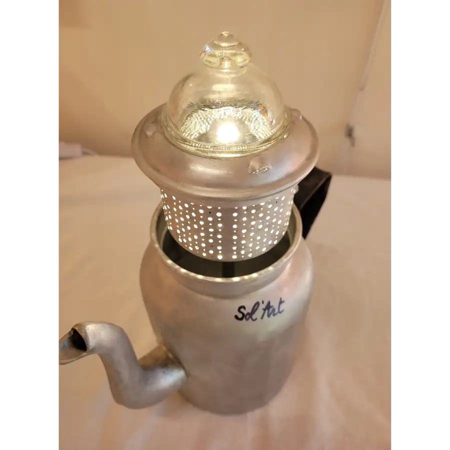 Aube Percolante – Lampe artisanale | Sol’Art