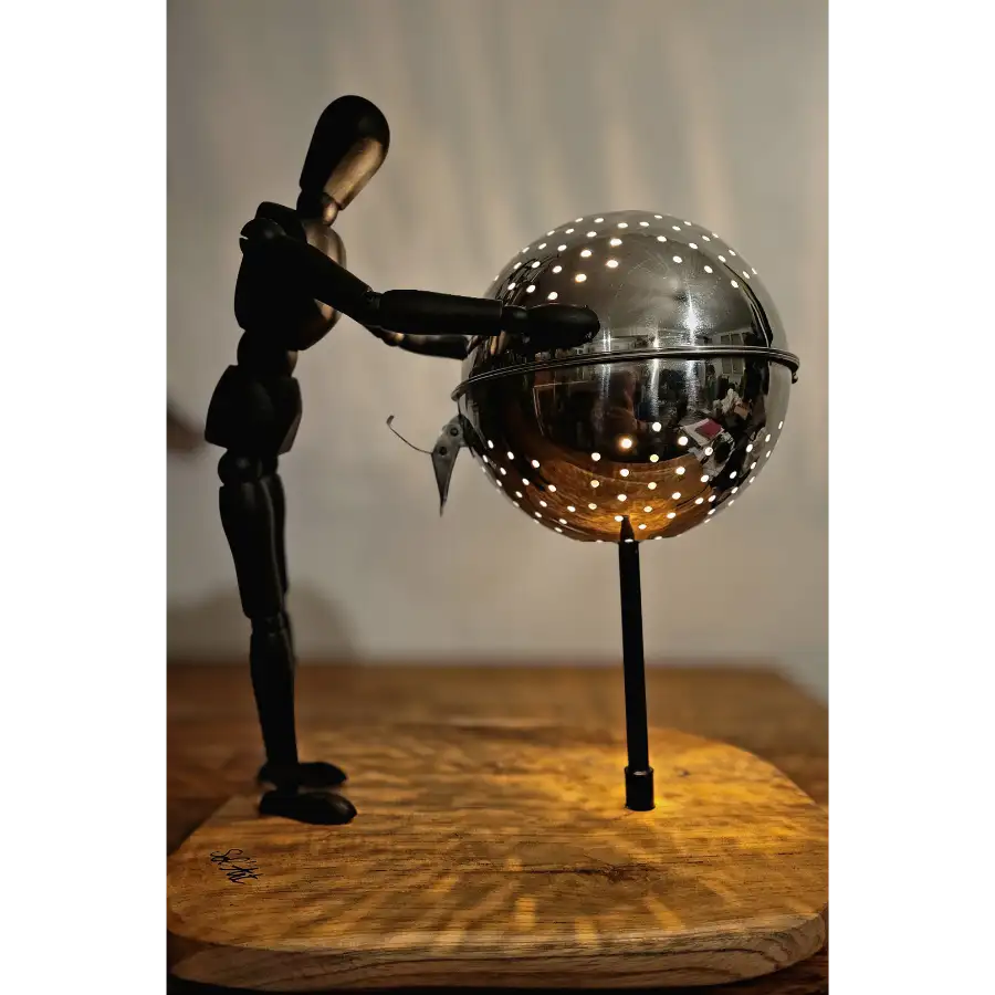 Riz Surprise – Lampe artisanale | Sol’Art