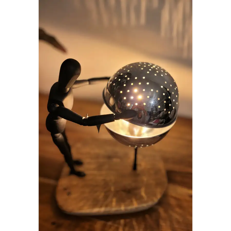 Riz Surprise – Lampe artisanale | Sol’Art