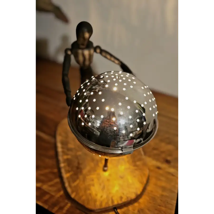 Riz Surprise – Lampe artisanale | Sol’Art