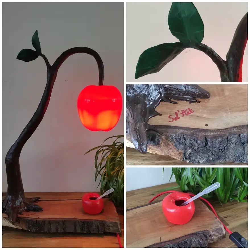 Le Goût des souvenirs – Lampe artisanale | Sol’Art
